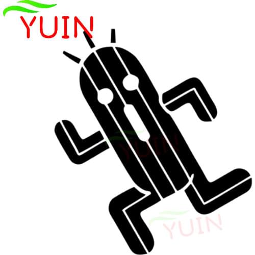 Cactuar Fashion Car Unpacking Decals Body Decoration Personalized PVC Waterproof Sunscreen Stickers Can Be Customized Color