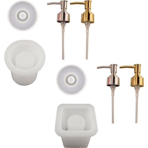 DIY Crystal Epoxy Glue Crafts Decorations Pendant Making Silicone Molds Perfume Bottle Gemstone Patch Mold