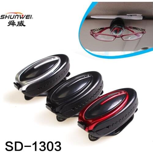 Shunwei Vehicle-mounted Multi-purpose Glass Clip Bill 3-color SD-1303 for Vehicle-mounted Bill Clip