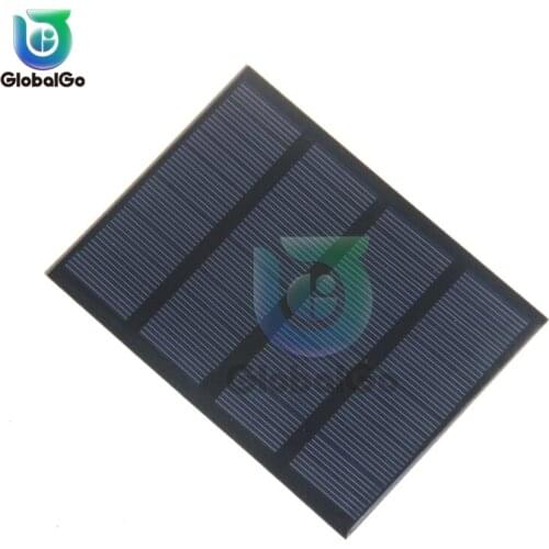 12V 125MA Solar Panel 115*85MM Mini Solar System DIY For Battery Cell Phone Charger 1.5W Solar