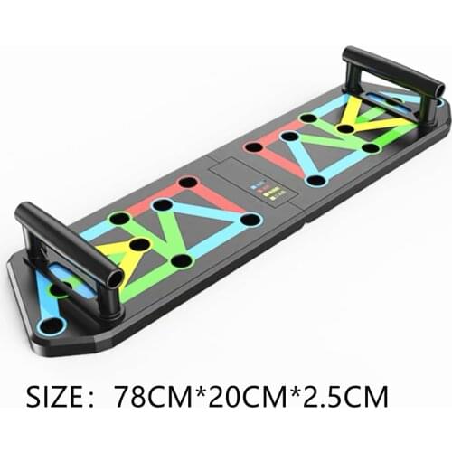 16 in 1 Push-Up Rack Board Training Sport Workout Fitness Gym Equipment Push Up Stand for ABS Abdominal Muscle Building Exercise