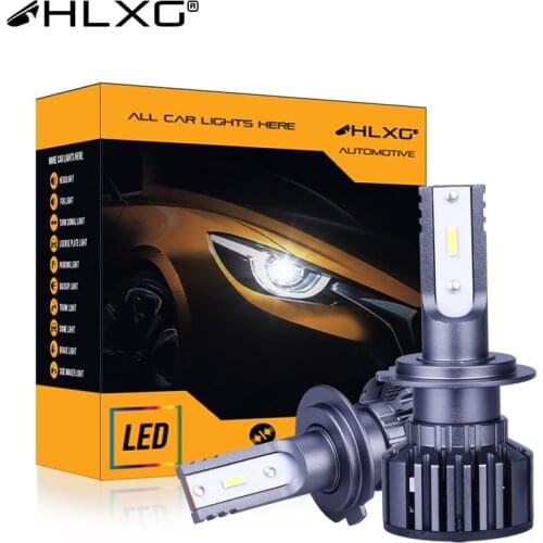 H4 светодиодные лампы H7 led luces h4 HB3 HB4 car light headlight auto 20000LM 12V H8 H9 H11 H16JP 9005 9006 led lamps Bulb HLXG