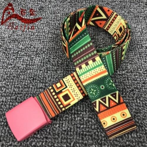 2.5cm printing spring and autumn Childs belt, Lady belt