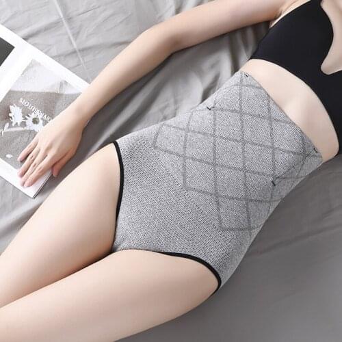 High quality Women Seamless High Waist trainer Slimming Tummy Control Panties Knickers Pant Briefs Shapewear Body Shaper Lady