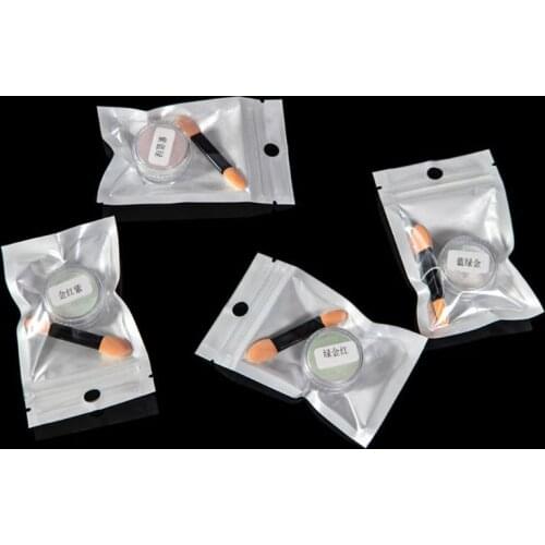 W3JD 5 Color Resin Chameleons Pigment Mirror Rainbow Pearl Powder Colorant Epoxy Resin Glitter Resin Jewelry Making Kit