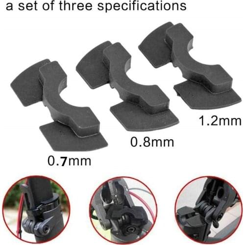 0.7mm 0.8mm 1.2mm Rubber Vibration Dampers Pads for Xiaomi M365 Electric Scooter Replacement Parts Rubber Vibration Dampers Pads