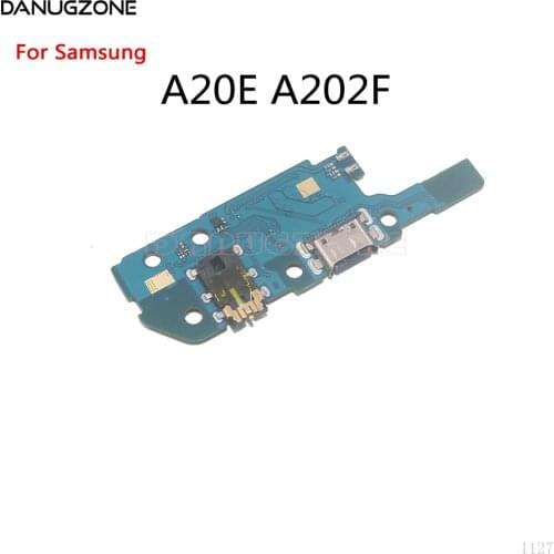 10PCS Original For Samsung Galaxy 10E A102U A20E A202F USB Charging Dock Port Socket Jack Plug Connector Charge Board Flex Cable
