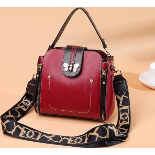 2021 New Luxury Brand Handbags Women Bags Designer Bolsa Femininas Women Leather Messenger Bag Sac A Main Crossbody Shoulder Bag