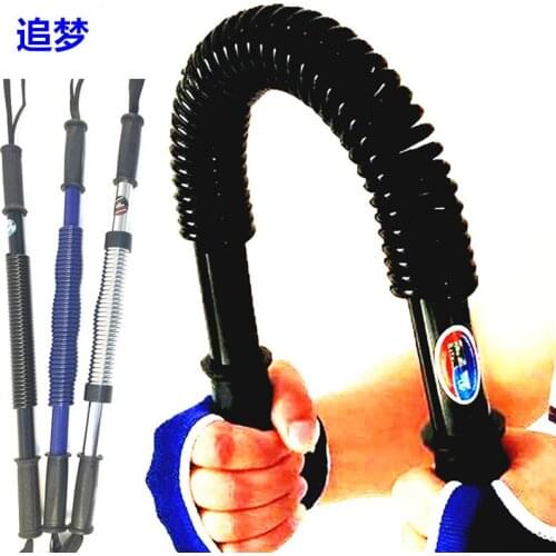 30-60KG Household Grip Bar Electroplating Spring Arm Bar Non-slip Durable Sports Fitness Equipment Arm Strength Device