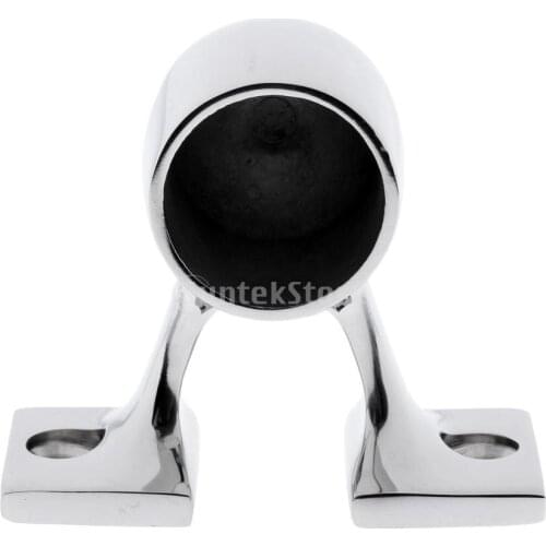 316 Stainless Steel Boat Hand Rail Fitting 25mm 90 Degree End Stanchion