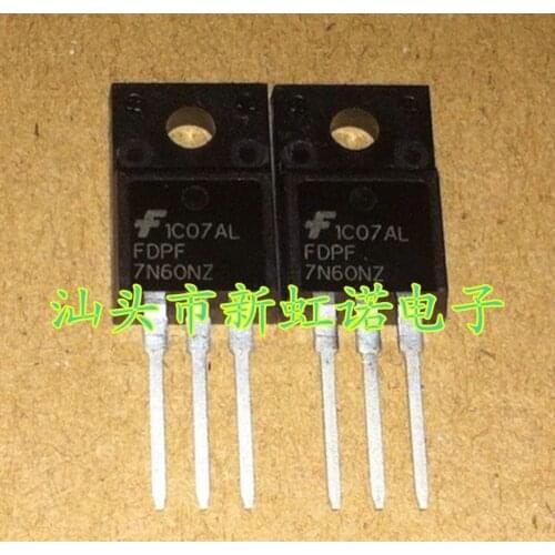 5Pcs/Lot New Original FDPF7N60NZ Triode In Stock