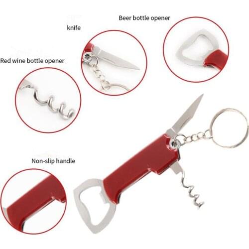 500pcs Stainless Steel Wine Opener Bottle Corkscrew Opener Premium Corkscrew For Wine NO328