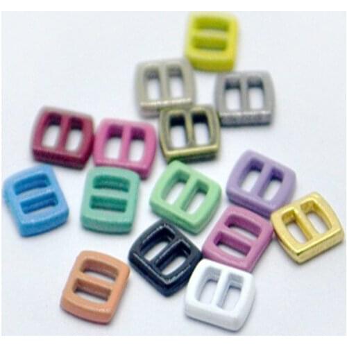 5X6mm Mini Blyth Buckles Doll-Clothes Colorful 200pcs Accessories DIY Tri-Glide