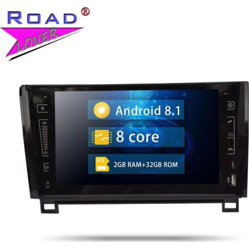 2 Din Android 8.1 Car Radio GPS Navigation Autoradio Octa Core For Toyota Tundra 2007-2013 Sequoia 2008-2015 Stereo Player