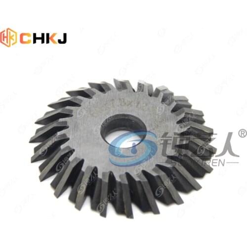 CHKJ 0010I.C.C 60x7.3x12.7x22Tx40° For Wenxing 233-A,233B,233C,100-B Key Cutting Machines Locksmith Tool Face Milling Cutter