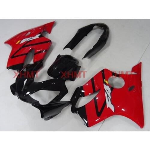 For CBR600 F4i 2004 - 2007 Bodywork for Honda Cbr600 2006 Fairings CBR F4i 2004 Red Black Plastic Fairings