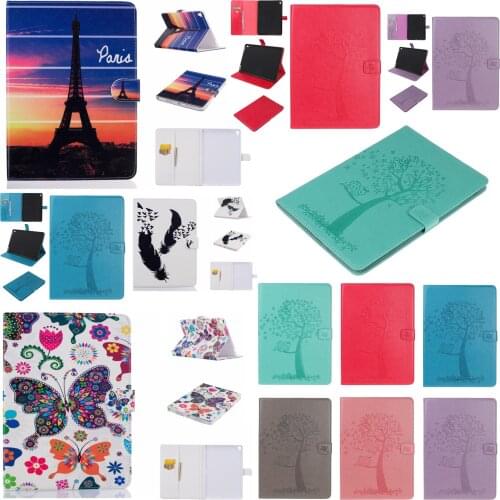 Flip Stand PU Leather Skin Magnet Smart Auto Sleep/Wake Cover Shell Funda Capa Case For Apple iPad Pro 9.7 inch Coque +Film +Pen