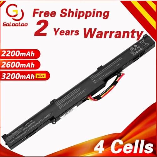 Golooloo A41N1501 Laptop Battery for Asus GL752JW GL752 GL752VL GL752VW N552 N552V N552VW N752 N752V N752VW N752VX A41LK9H