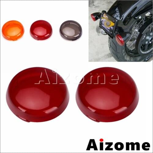 ABS Plastic Red Lens Motorcycle Turn Signal Cover For Harley Touring Road King Electra Glide Ultra Road Glide Softails 1986-2018