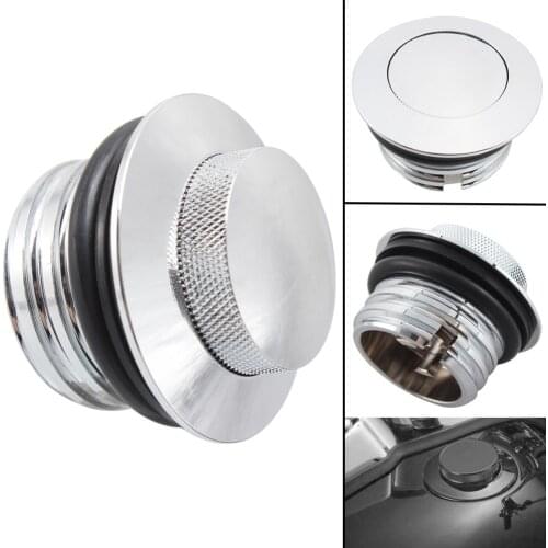 Motorcycle Accessories Press Screw-In Flush Mount Fuel Tank Gas Cap For Harley Sportster 883 1200 XL883 XL1200 48 72 Scooter