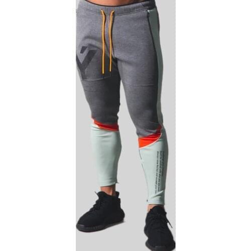 2020 Pants New sweatpants Mens solid workout bodybuilding clothing casual Gyms fitness sweatpants joggers trousers Pencil pants