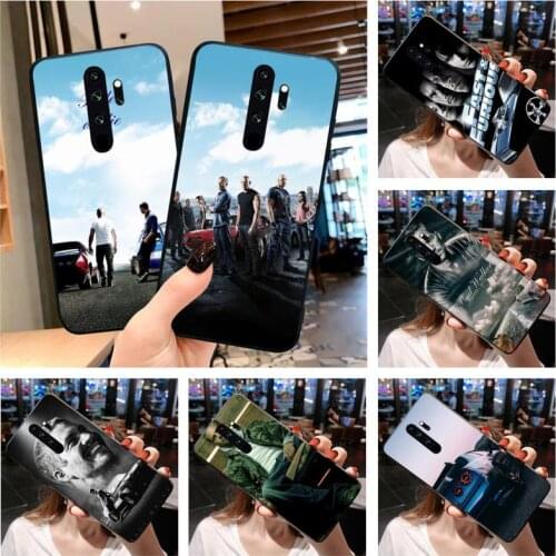 PENGHUWAN Hot Paul Walker Fast & Furious Phone Case for Redmi Note 9 8 8T 8A 7 6 6A Go Pro Max Redmi 9 K20