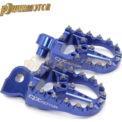 Motorcycle CNC Foot Pegs Pedals Aluminum Foot Rests Pegs Pedal For YAMAHA Yz 125 250 Yz125 Yz85 Yz450f Wr250 450f 99-17 Pit Bike