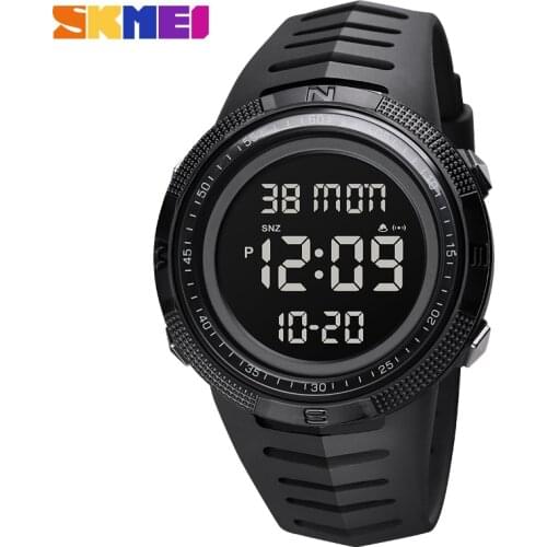 SKMEI LED Digital Outdoor Sports Watch Men 50M Waterproof Mens Watches New Fashion Casual Multifunction Student Wrist watches