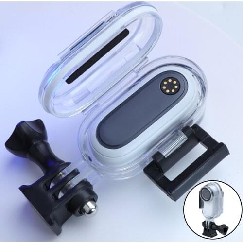 316 Stainless Waterproof Compact Dive Case Protective Shell for Go 2 Action Cameras Underwater Diving Travel Water Sports