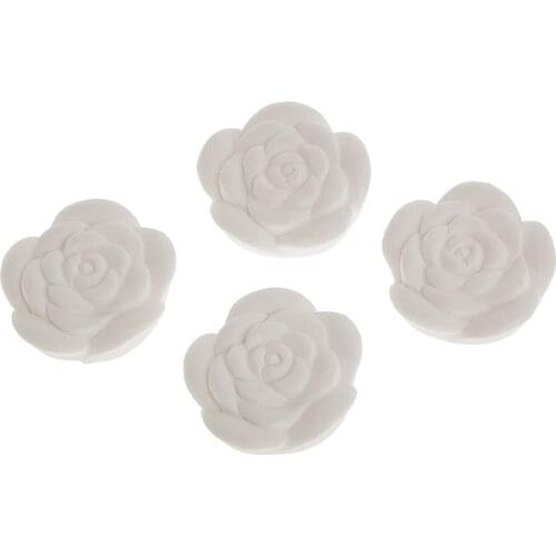 10pc Rose Perfume Stone Aroma DIY Essential Oil Diffuser Home Air Freshener