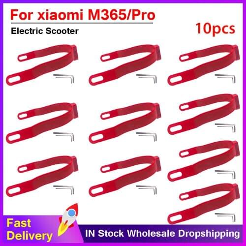 10pcs Scooter Rear Fender Mud guard Support Protection Cable For Xiaomi M365 Replacement Parts 8.5 inch 10 inch Accessories