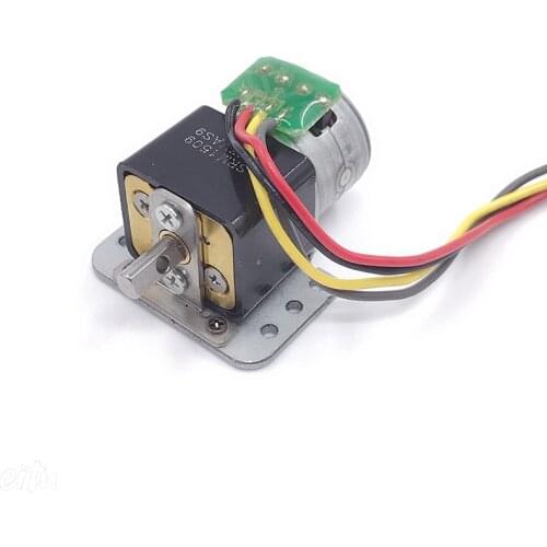 15MM Precision Gear Stepper motor 18 drgree 2-Phase 4-Wire Full Metal step Gear Motor