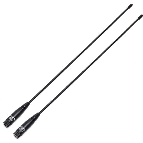 2PCS Nagoya NA-771 SMA-Male Dual Band VHF/UHF 144/430MHz Antenna NA771 For Baofeng TYT Wonxun Walkie Talkie Radio Accessories