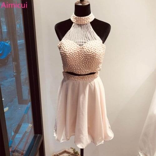 Aimicui Womens Cocktail Chiffon Dresses