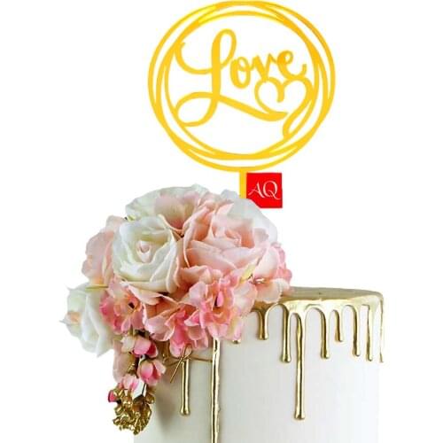 Acrylic Happy Birthday Cake Topper Decoration Happy Wedding Decoration Party Topper For Cake Baby Shower Dessert Baking Supplies