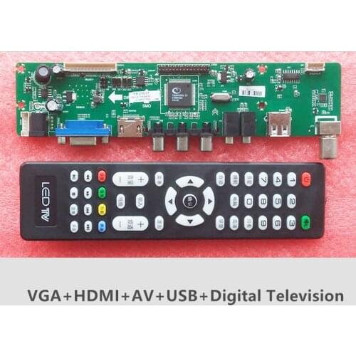 Free shipping T.VST29.03\LA.MV29.P\T.VST59.031\LA.MV9.P LCD LED TV Controller Driver Board work 32-65inch