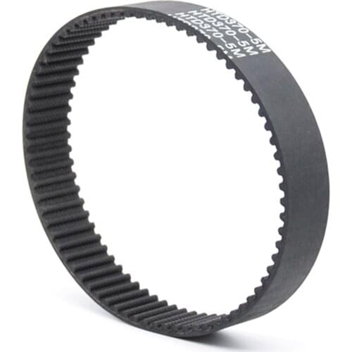 HTD 5M Black Rubber Closed Loop Timing Belt, Length 410/415/420/425/430/435/440mm, Wideth 15 20 25mm, Synchronous Belt