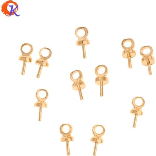 Cordial Design 100Pcs 3*6MM DIY Jewelry Accessories/Pendant Making/Genuine Gold Plating/Hand Made/Jewelry Findings Component