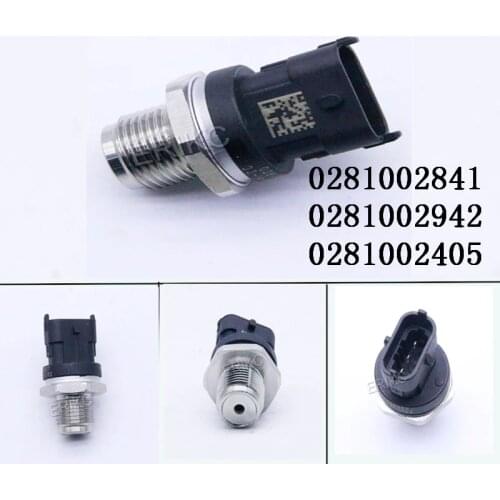 0281002841 0281002942 0281002405 0281006158 Common Fuel Rail Pressure Sensor 028 100 6158 028 100 2841 028 100 2942 028 100 2405