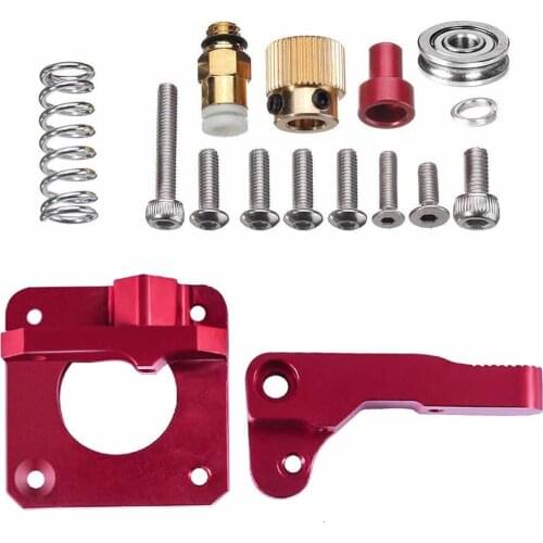 Ender 3 Ender 5 CR-10 Extruder Upgraded Replacement MK8 Extruder Aluminum Drive Feed Bowden Extruder for Creality Ender 3 CR-7