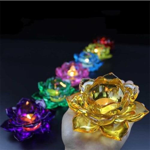 GMLDAOZYU Decorative Crystal Candlesticks