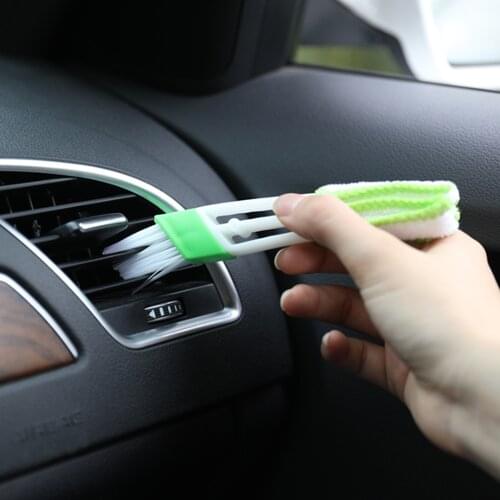 Car Cleaning Tool Auto Interior Dust Brush Accessories for peugeot 307 206 cruze Abarth jeep renegade for ford fiesta mazda 6