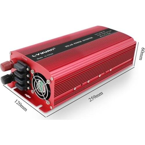 Invertor 24V to 220V Inverters & Converter Sine Wave Board Charger Vehicle Dual USB Adapter Converter 1500W Solar Inverter Price