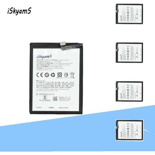 ISkyamS 5pcs 4000mAh BLP611 / BLP 611 Cell Phone Replacement Li-Polymer Battery For OPPO R9 Plus R9Plus R9P Batteries