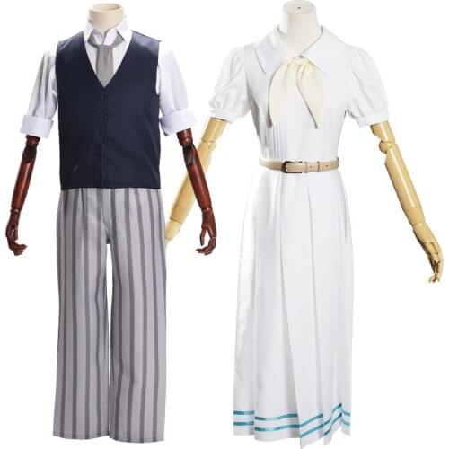 Anime Beastars Haru Ray Gexi Cosplay Costume White Rabbit Fancy Uniform
