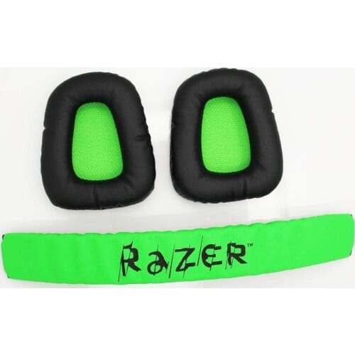 New Replacement ear pads Earpads Earmuffs with Headband For Razers Kraken Pro Electra Headphone