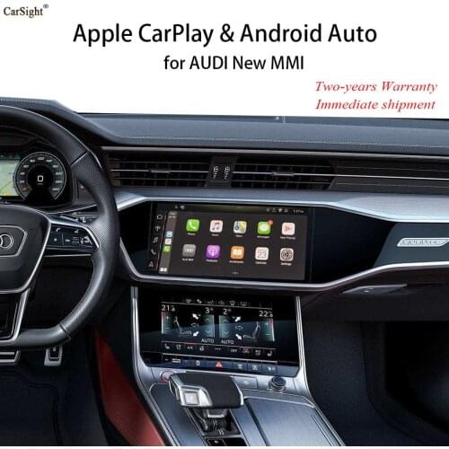 New MMI Touch Dual Display Apple CarPlay Module for AUDI Q3 A7 A1 Q8 A6 A8 OEM Infotainment