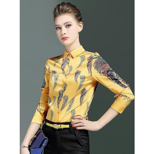 Желтые блузки Oytall China At AliExpress