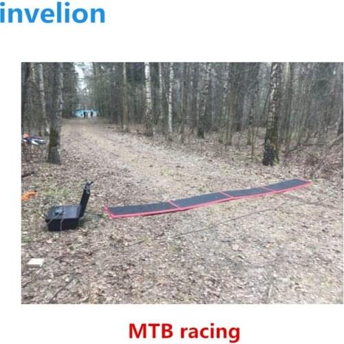 Mountain bike timing race passive 860-960mhz floor mat high gain 10dbi with cable free bib rfid tag for rfid marathon system
