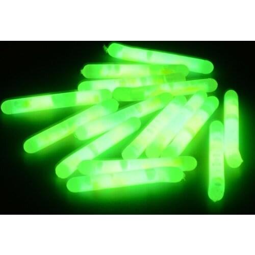 20PCS 3*23mm Light Night Fishing Floats Fluorescent Lightstick Float Rod Lights Dark Glow Stick Useful Lots Fishing Tackle